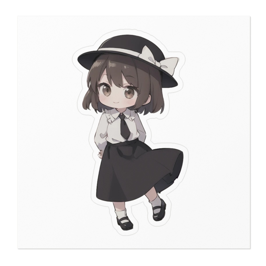 秘封倶楽部ちびきゃらステッカー 宇佐見蓮子③