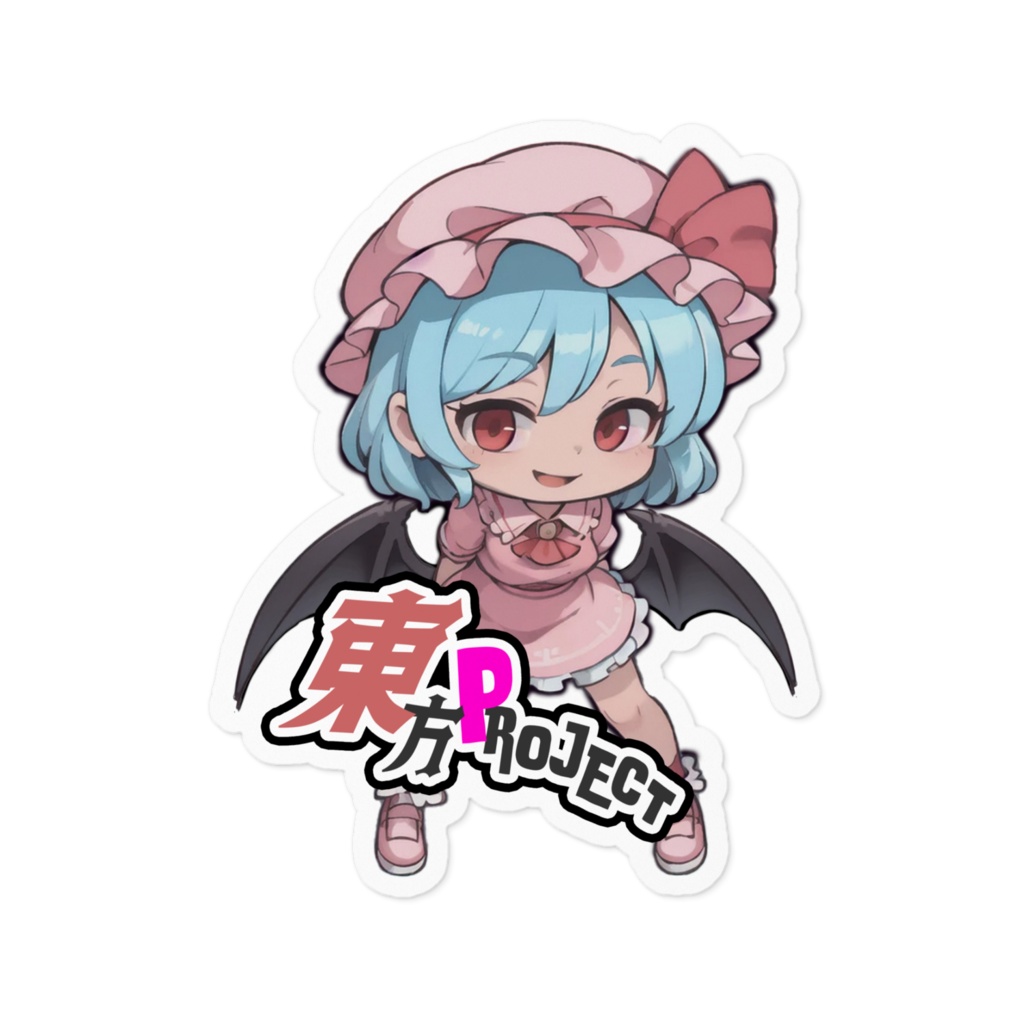 東方Projectステッカー レミリア・スカーレット①ver.1