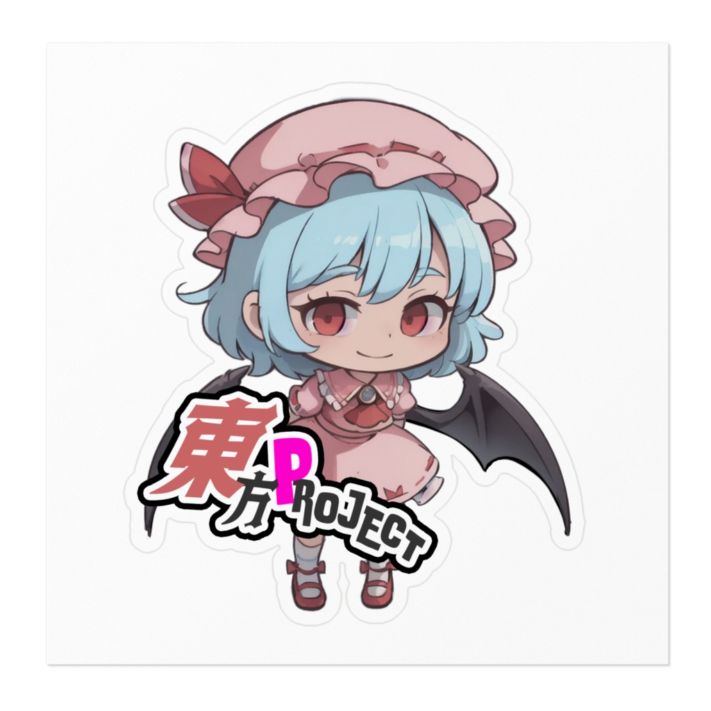 東方Projectステッカー レミリア・スカーレット②ver.1