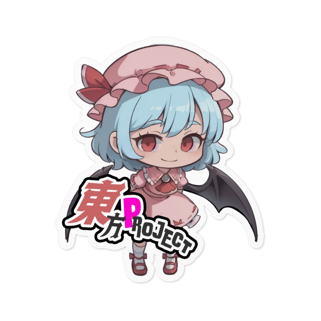 東方Projectステッカー レミリア・スカーレット②ver.1