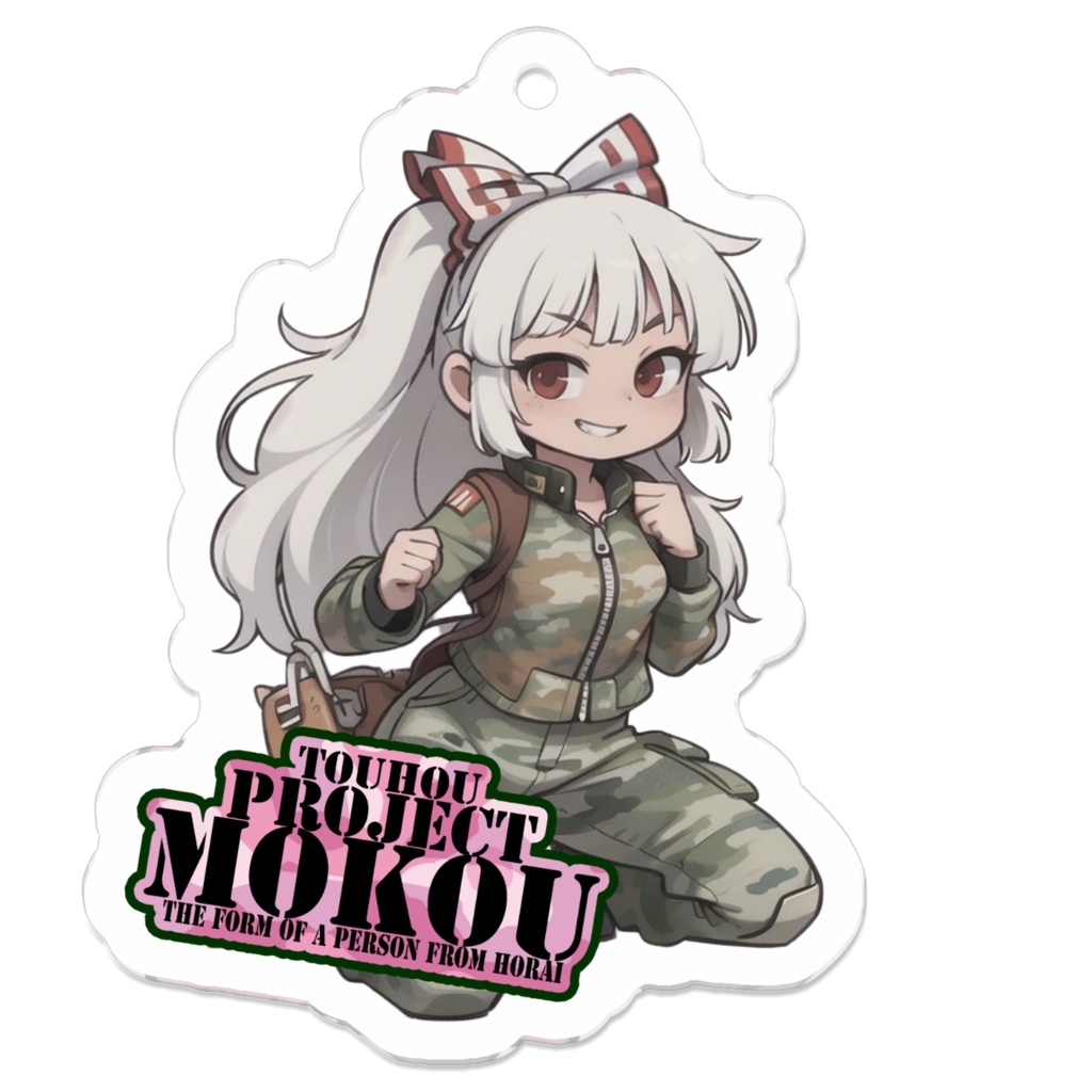 東方Projectアクリルキーホルダー 藤原妹紅ver.M①