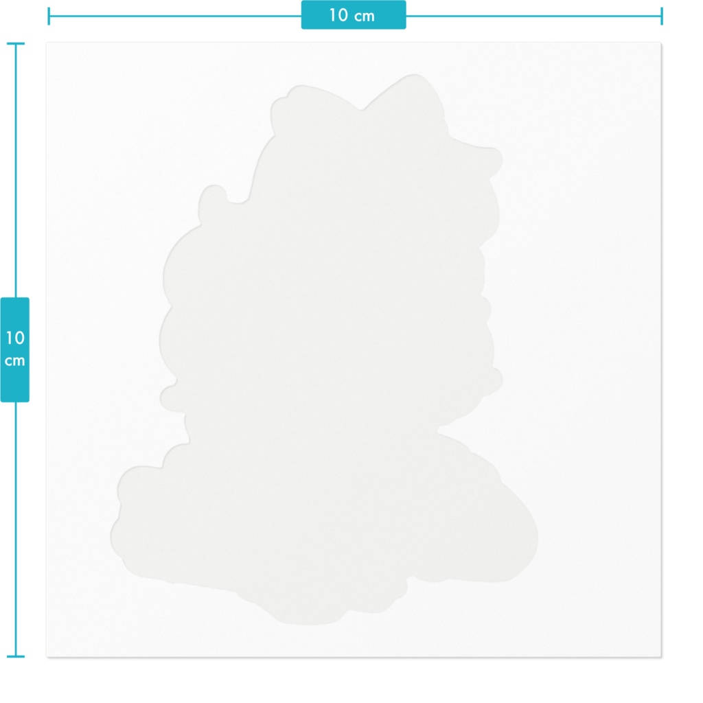 東方Projectステッカー 藤原妹紅ver.M①