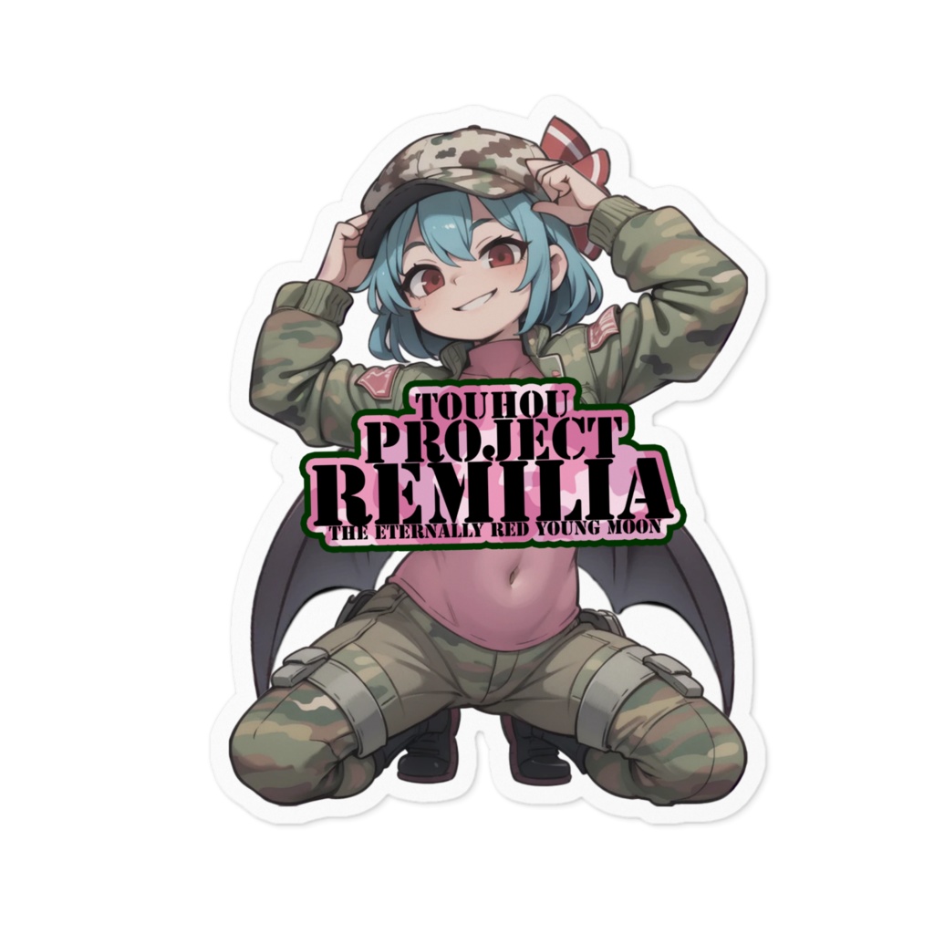 東方Projectステッカー レミリア・スカーレットver.M②