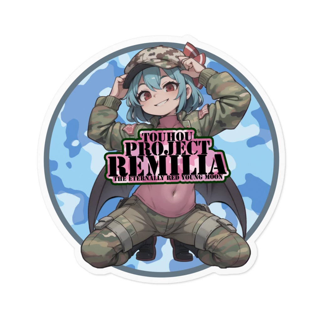 東方Projectステッカー レミリア・スカーレットver.M②-2