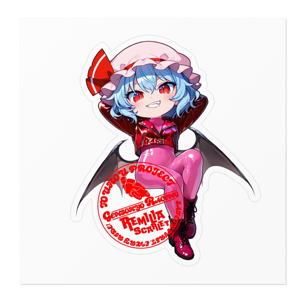 東方Projectステッカー 幻想郷レーシング/レミリア・スカーレット①