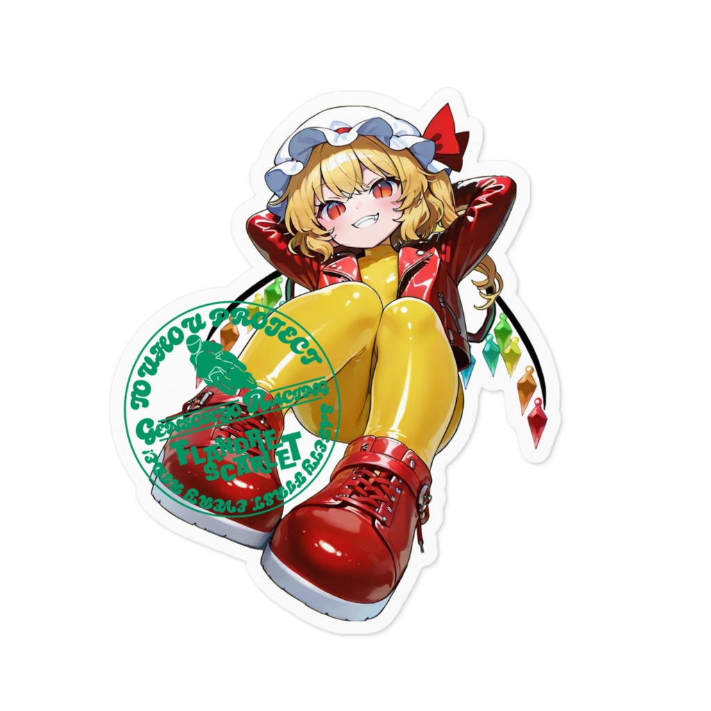 東方Projectステッカー 幻想郷レーシング/フランドール・スカーレット①