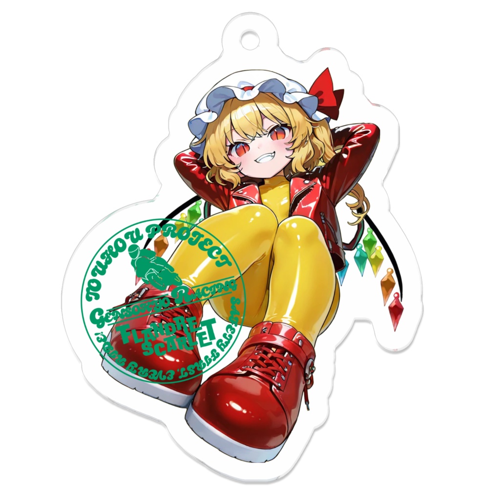 東方Projectアクリルキーホルダー 幻想郷レーシング/フランドール・スカーレット①