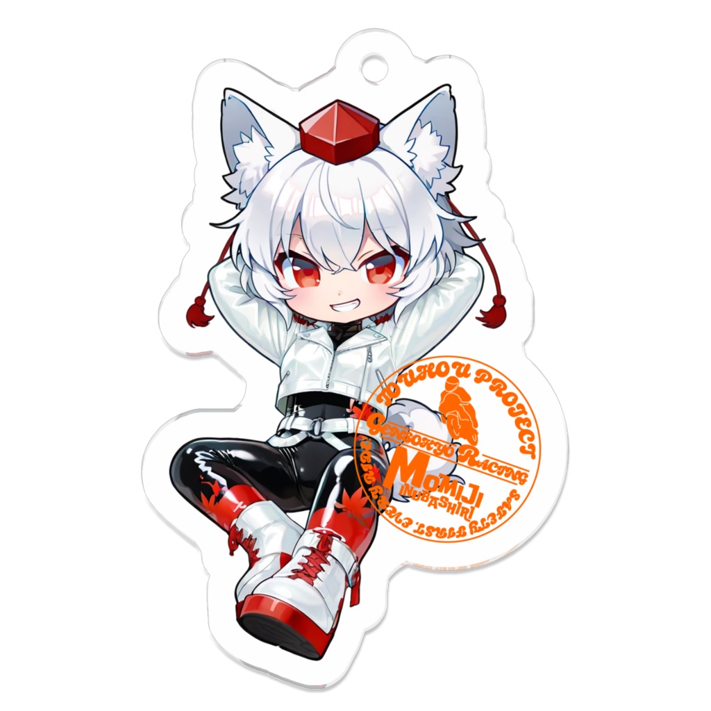 東方Projectアクリルキーホルダー 幻想郷レーシング/犬走椛①