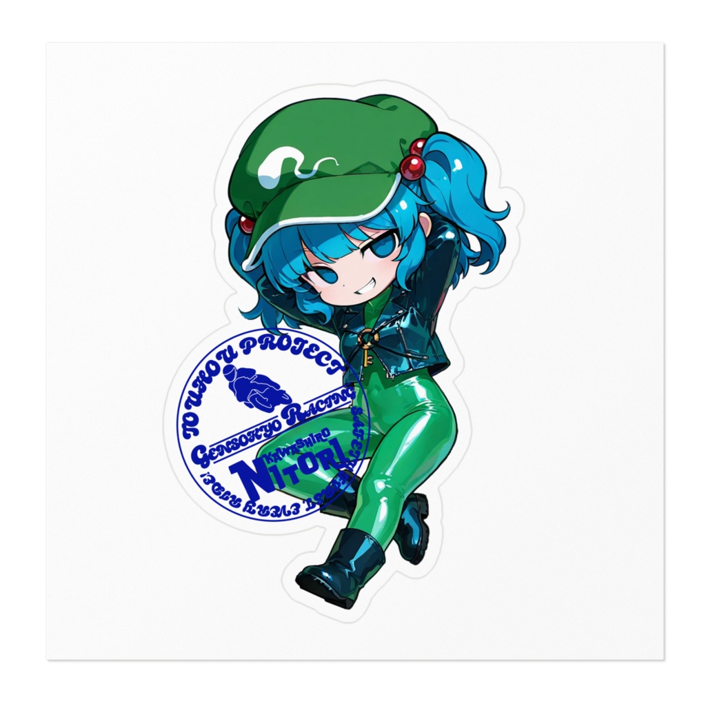 東方Projectステッカー 幻想郷レーシング/河城にとり①