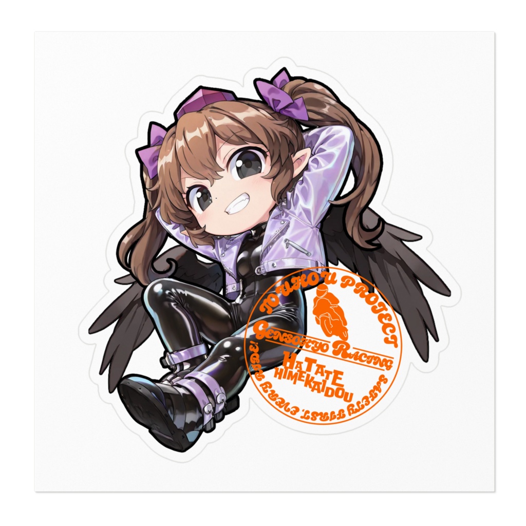 東方Projectステッカー 幻想郷レーシング/姫海棠はたて①