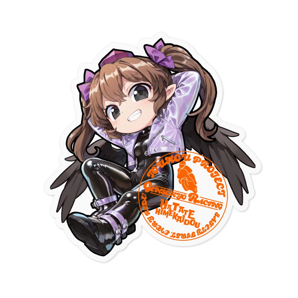 東方Projectステッカー 幻想郷レーシング/姫海棠はたて①