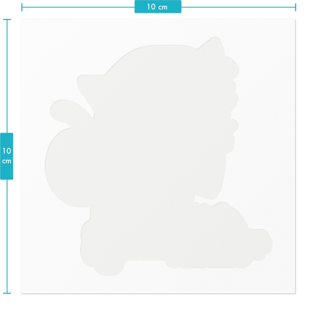 東方Projectステッカー 幻想郷レーシングRQ/橙④
