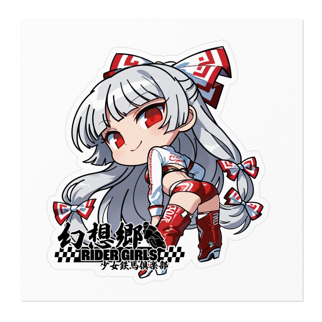 東方Projectステッカー 幻想郷レーシングRQ/藤原妹紅③