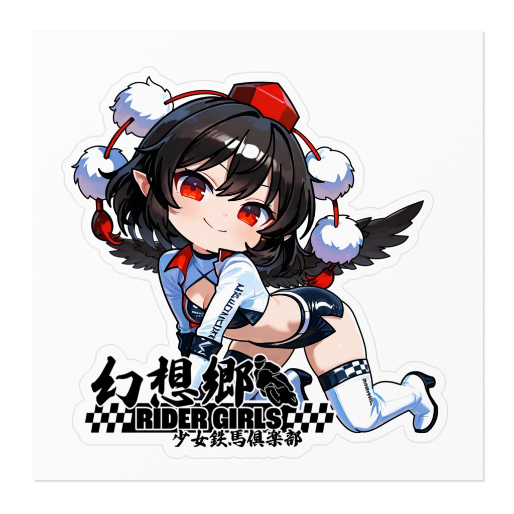 東方Projectステッカー 幻想郷レーシングRQ/射命丸文②