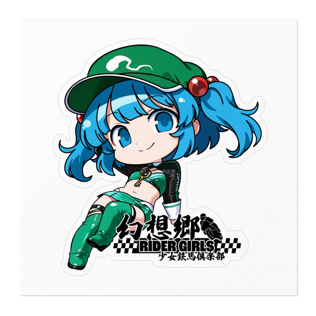 東方Projectステッカー 幻想郷レーシングRQ/河城にとり②