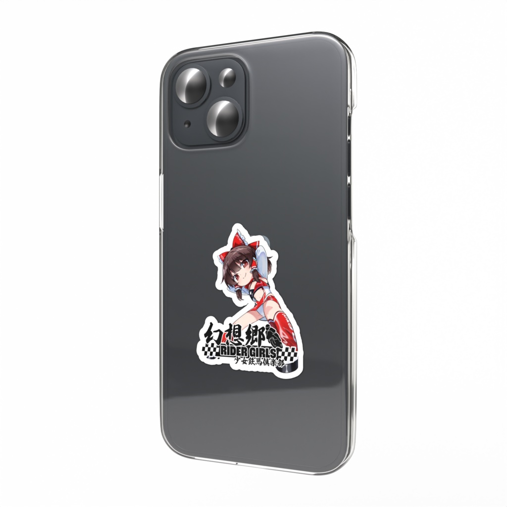 東方Projectスマホステッカー 幻想郷レーシングRQ/博麗霊夢①