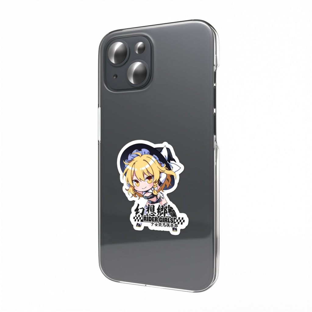 東方Projectスマホステッカー 幻想郷レーシングRQ/霧雨魔理沙①