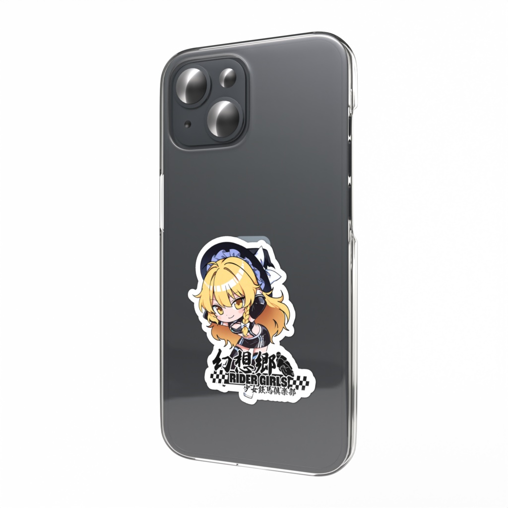 東方Projectスマホステッカー 幻想郷レーシングRQ/霧雨魔理沙③