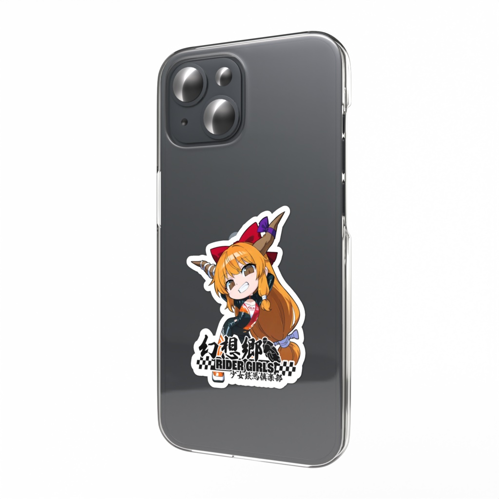 東方Projectスマホステッカー 幻想郷レーシングRQ/伊吹萃香①