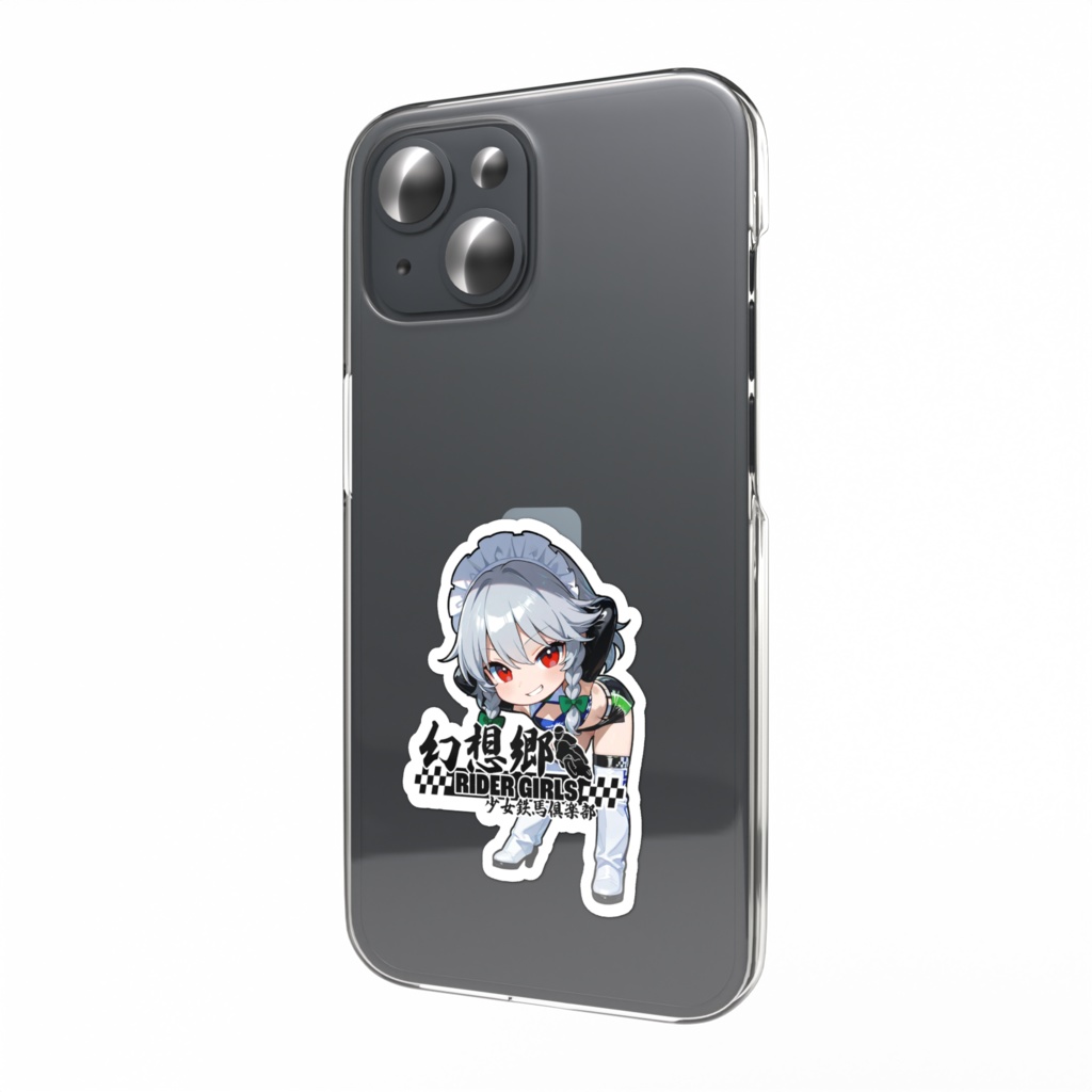 東方Projectスマホステッカー 幻想郷レーシングRQ/十六夜咲夜①