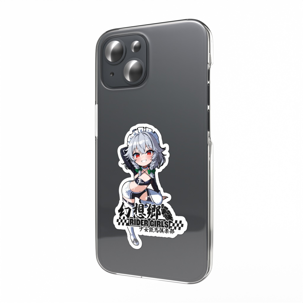 東方Projectスマホステッカー 幻想郷レーシングRQ/十六夜咲夜②