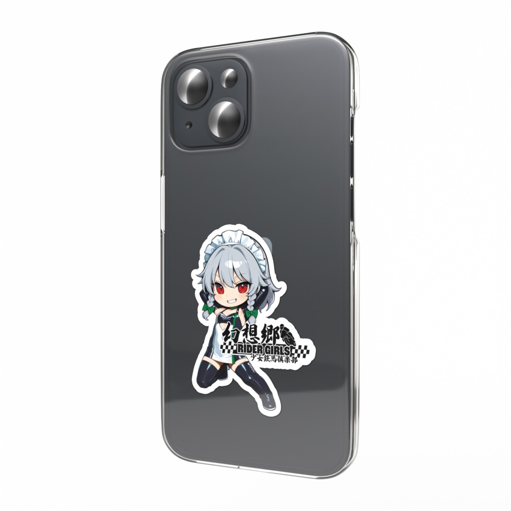 東方Projectスマホステッカー 幻想郷レーシングRQ/十六夜咲夜④