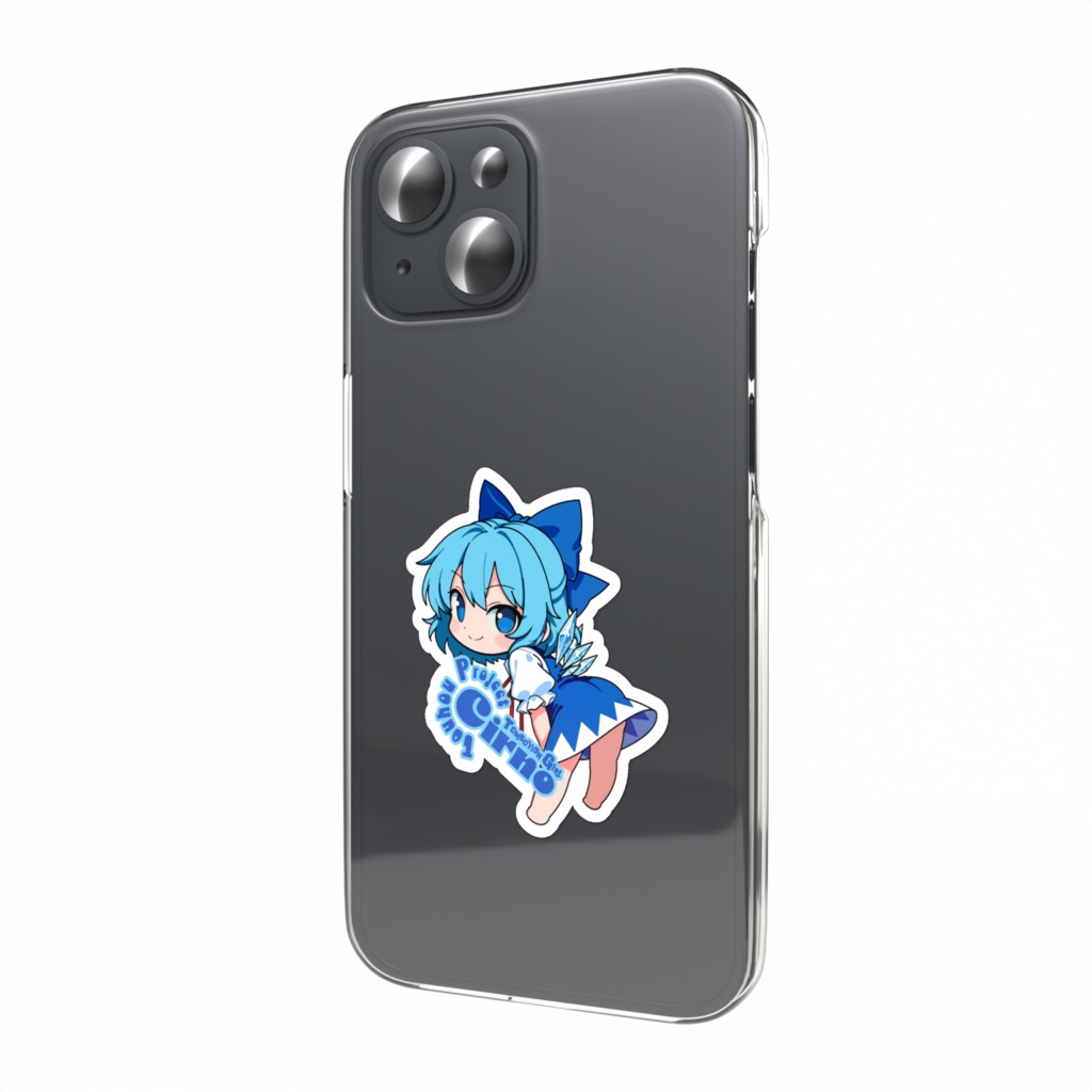 東方Projectスマホステッカー　チルノ④