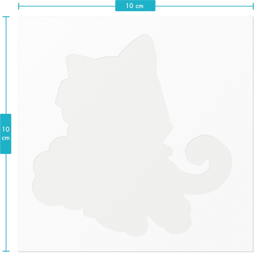 東方Project猫耳着ぐるみシリーズ チルノ ステッカー