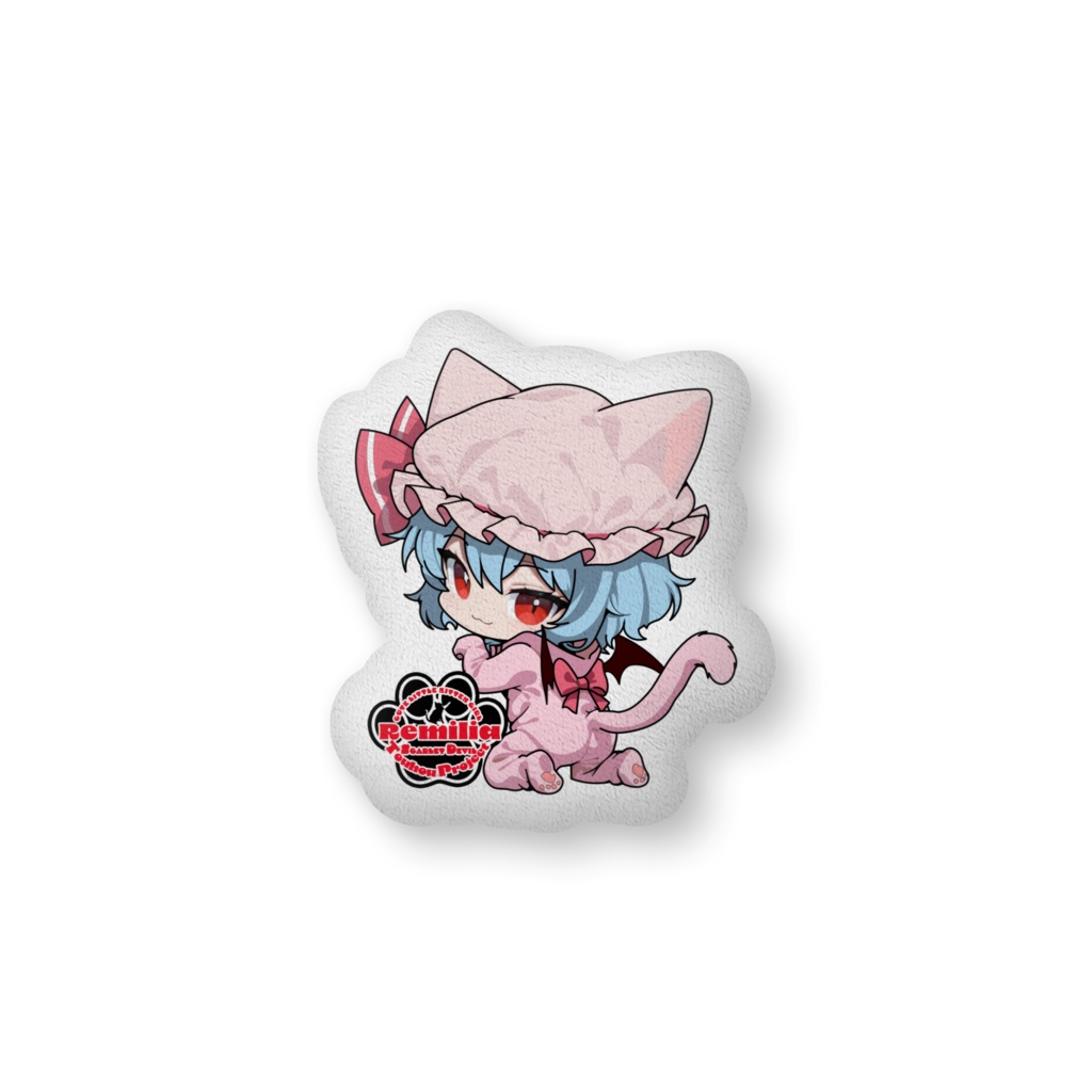 東方Project猫耳着ぐるみシリーズ レミリア・スカーレット ふかふかクッション