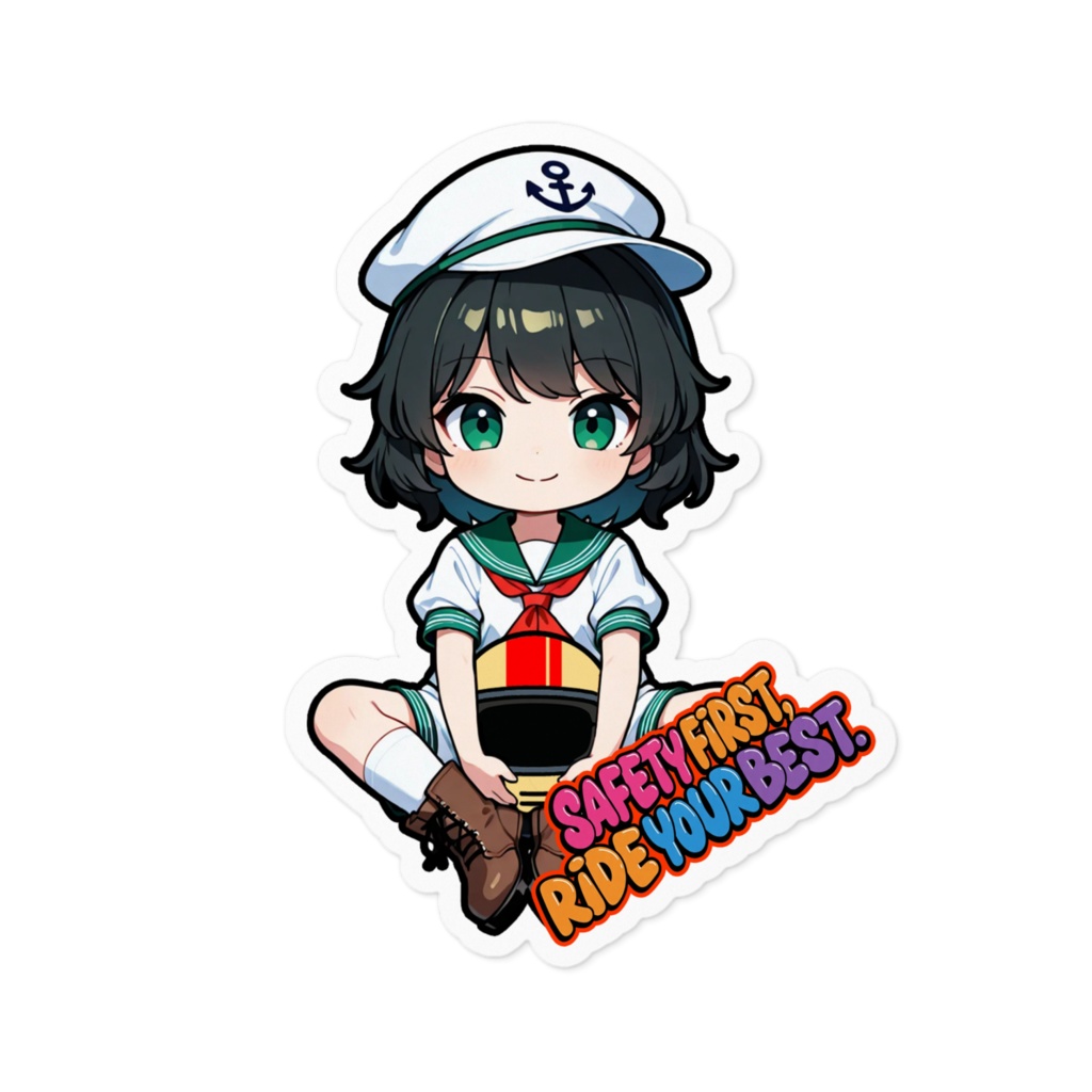 東方Project 村紗水蜜 お守りステッカー ~Safety First, Ride Your Best~