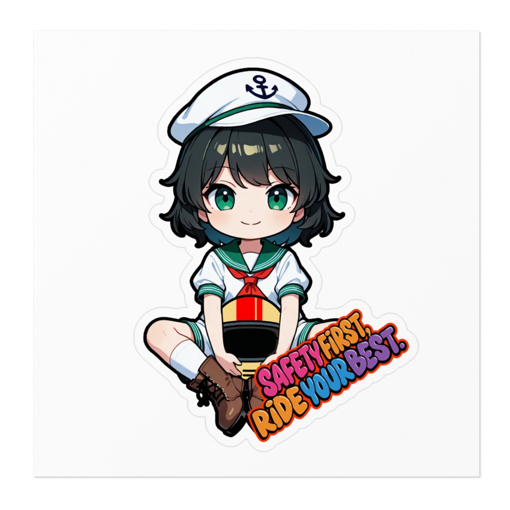 東方Project 村紗水蜜 お守りステッカー ~Safety First, Ride Your Best~