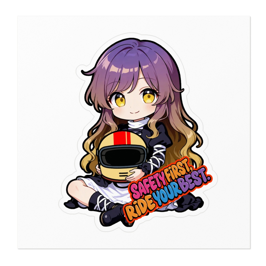 東方Project 聖白蓮 お守りステッカー ~Safety First, Ride Your Best~