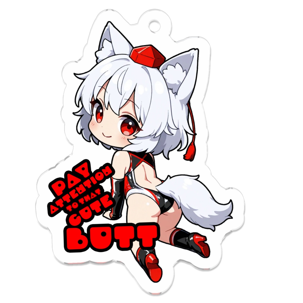 東方Project 犬走椛 Cute Butt　Collection　アクリルキーホルダー
