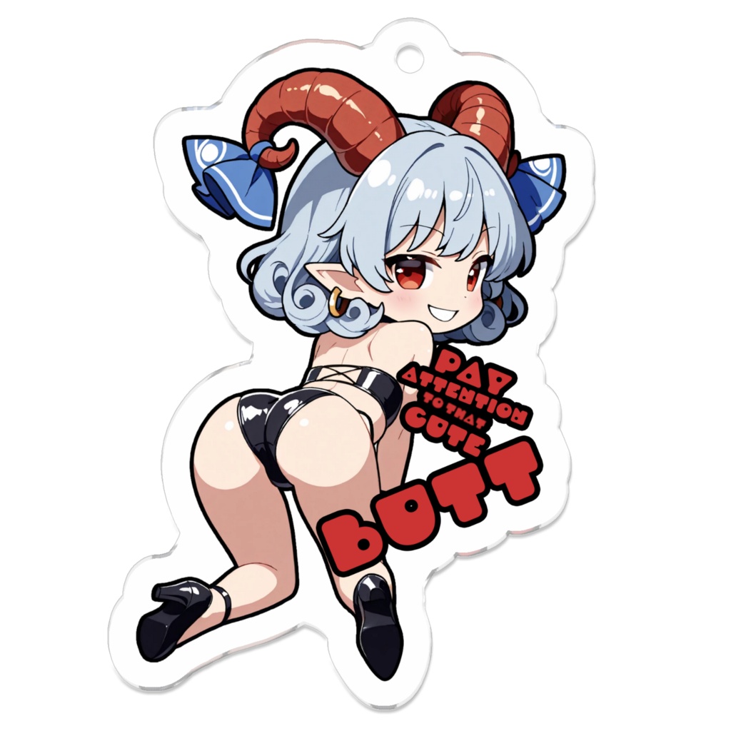 東方Project 饕餮尤魔 Cute Butt　Collection　アクリルキーホルダー
