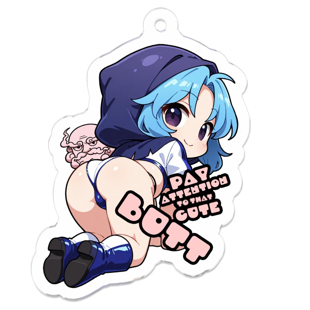 東方Project 雲居一輪 Cute Butt　Collection　アクリルキーホルダー