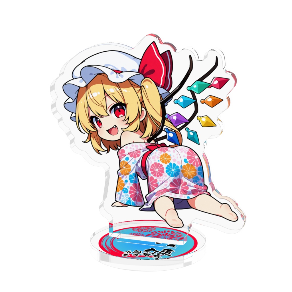 東方Project 東方幻想浴衣少女 フランドール スカーレット アクリルフィギュア