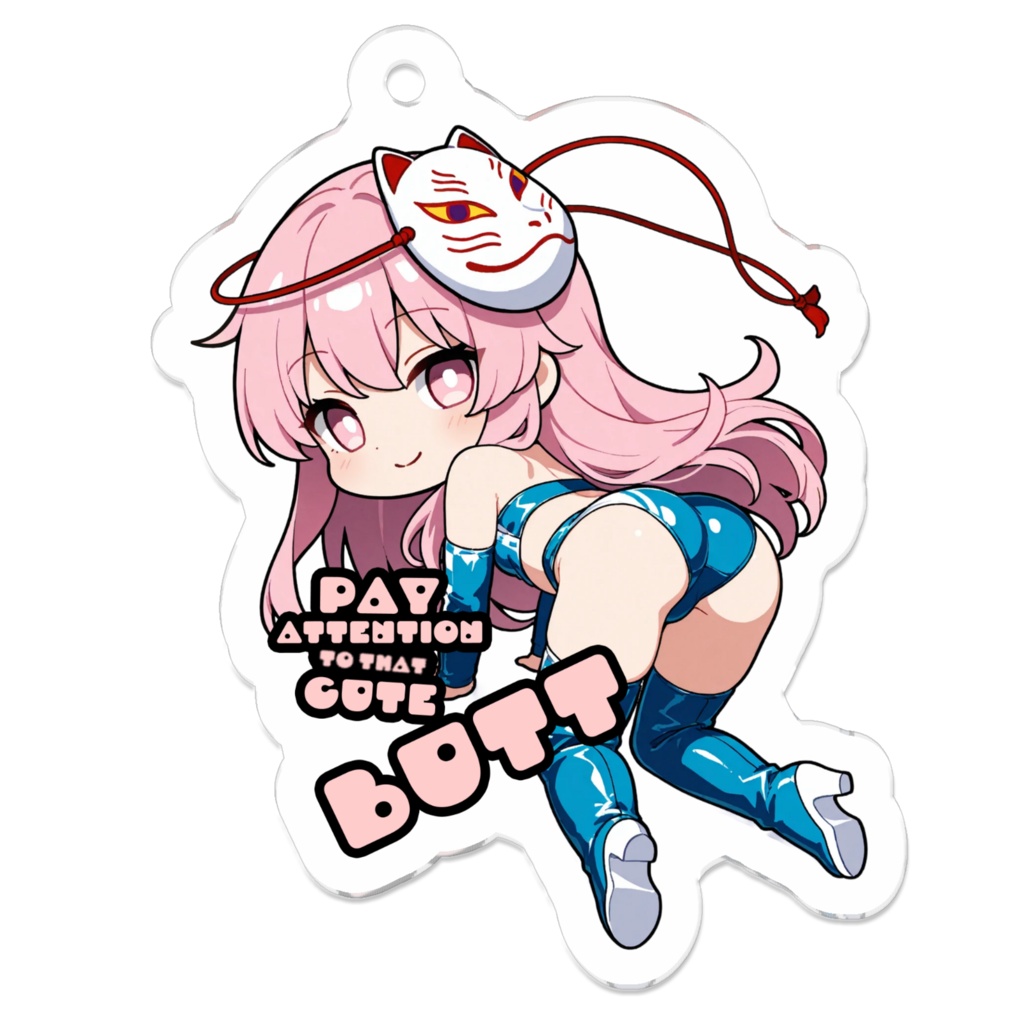 東方Project 秦こころ Cute Butt Collection アクリルキーホルダー