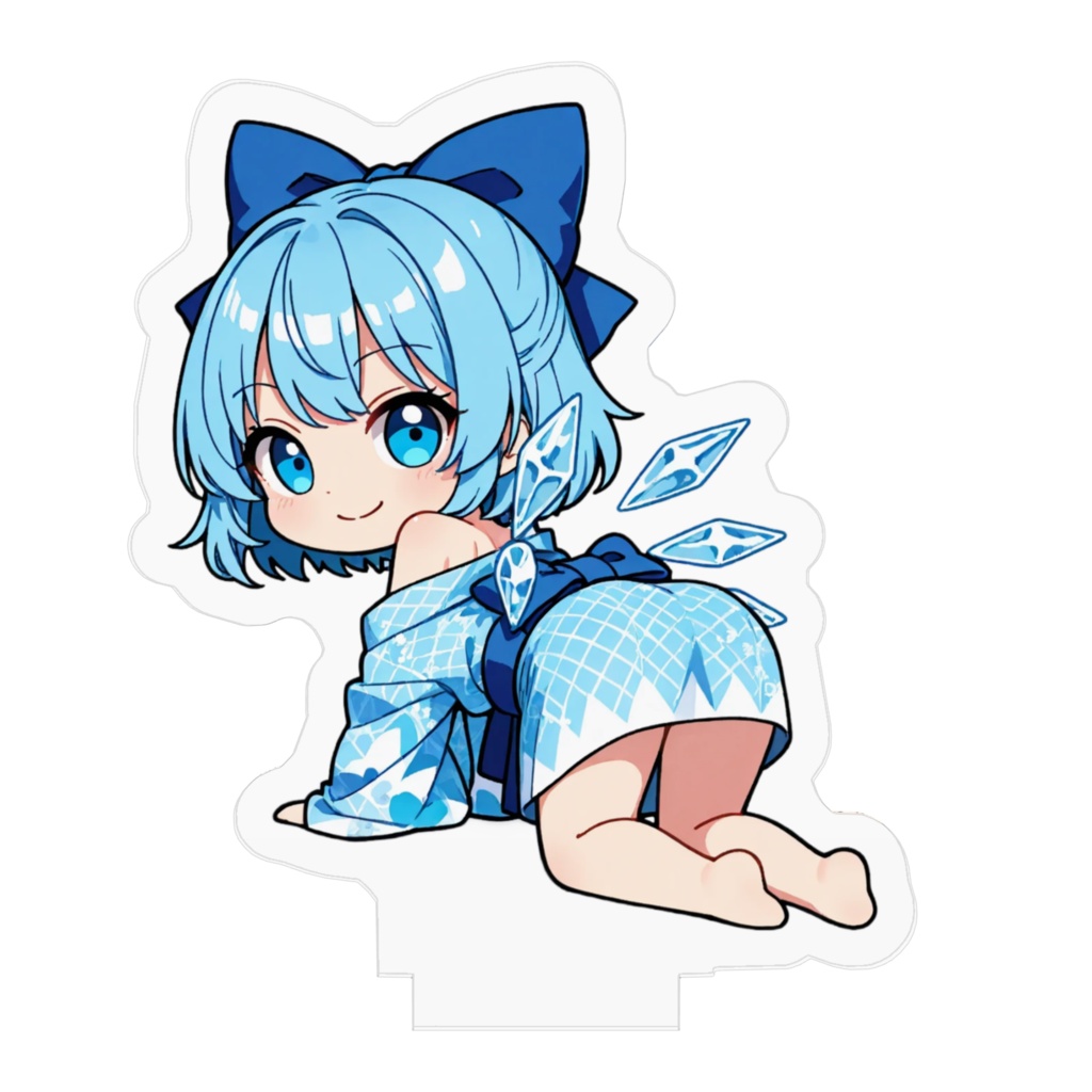 東方Project 東方幻想浴衣少女 チルノ アクリルフィギュア