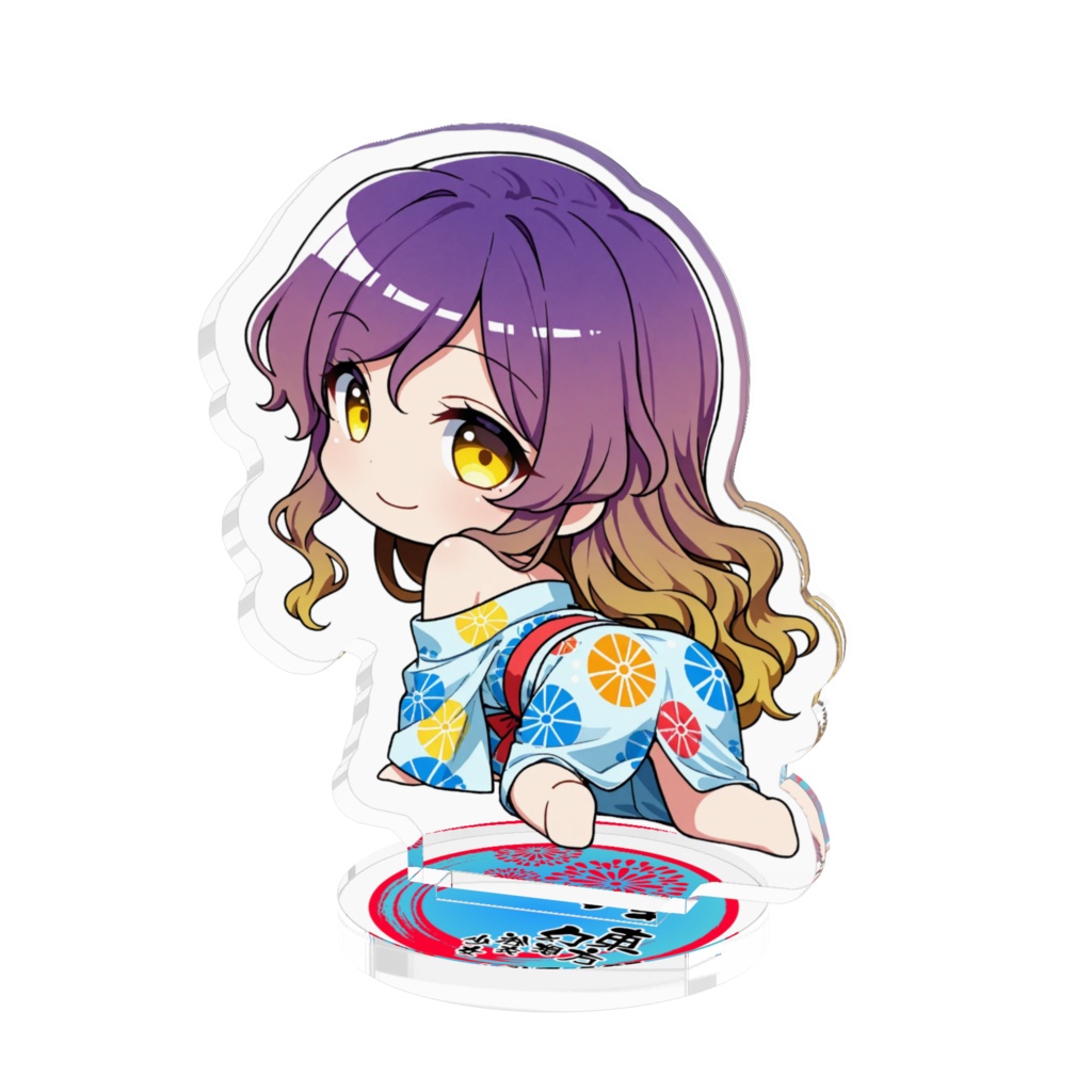 東方Project 東方幻想浴衣少女 聖白蓮 アクリルフィギュア