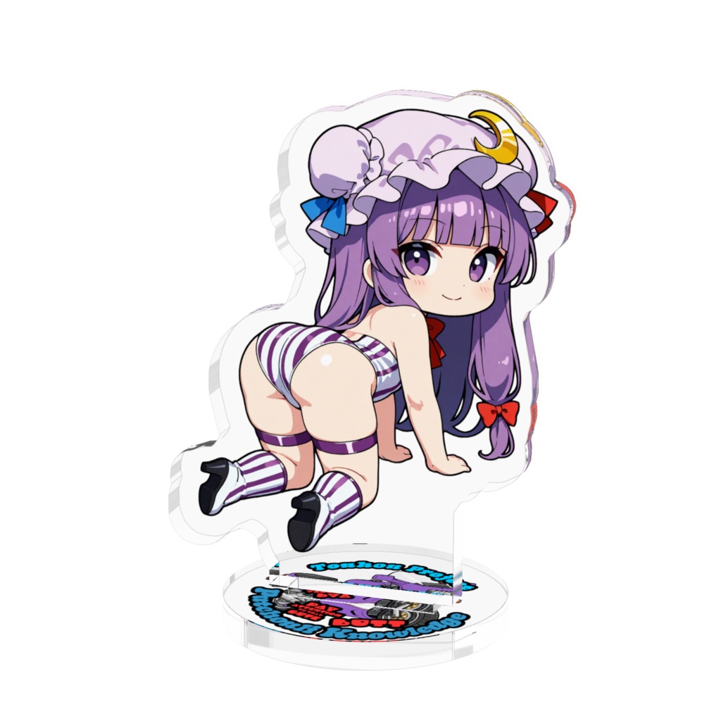 東方Project パチュリー・ノーレッジ Cute Butt Collection アクリルフィギュア