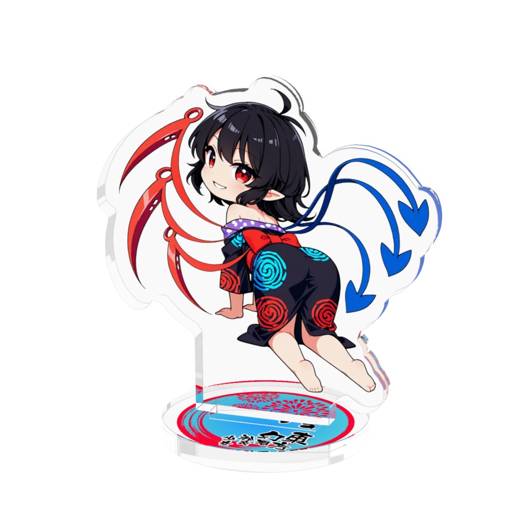 東方Project 東方幻想浴衣少女 封獣ぬえ アクリルフィギュア