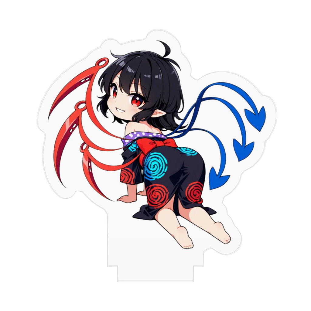 東方Project 東方幻想浴衣少女 封獣ぬえ アクリルフィギュア