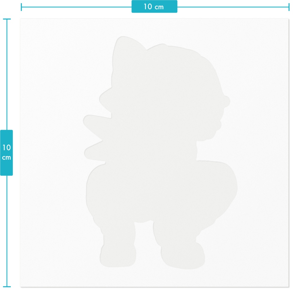 東方Project ちるの Cool Butt Rider Girls ステッカー(ロゴ無しver)