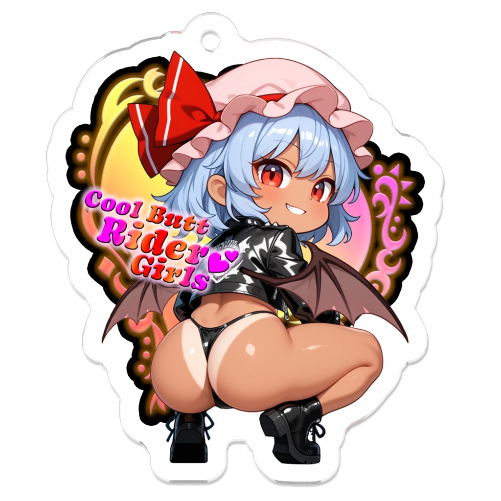 東方Project レミリア・スカーレット Cool Butt Rider Girls アクリルキーホルダー
