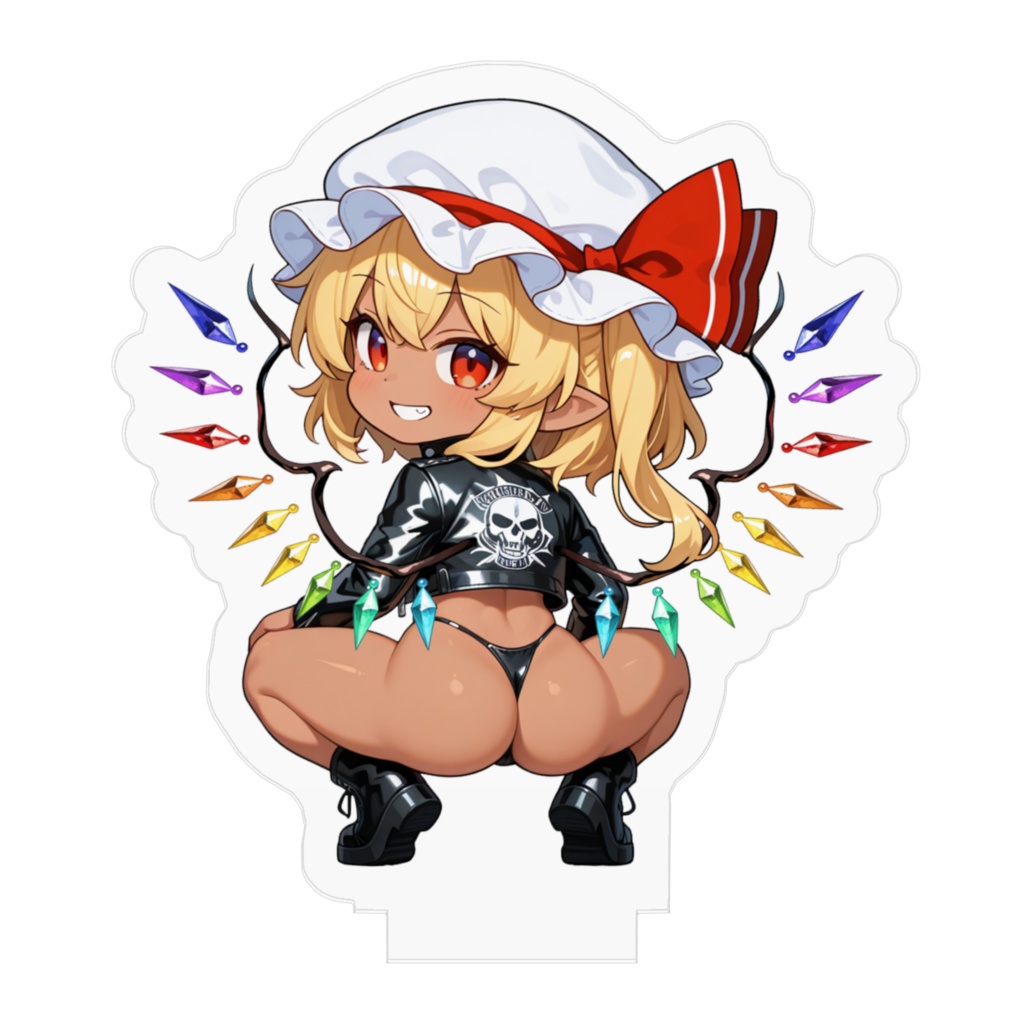 東方Project フランドール・スカーレット Cool Butt Rider Girls アクリルフィギュア