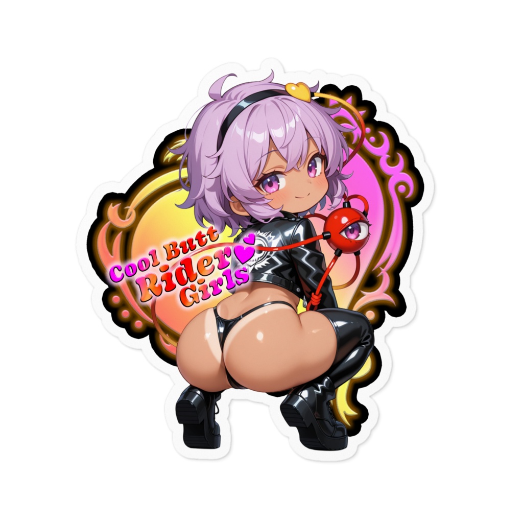 東方Project 古明地さとり Cool Butt Rider Girls ステッカー(ver2)