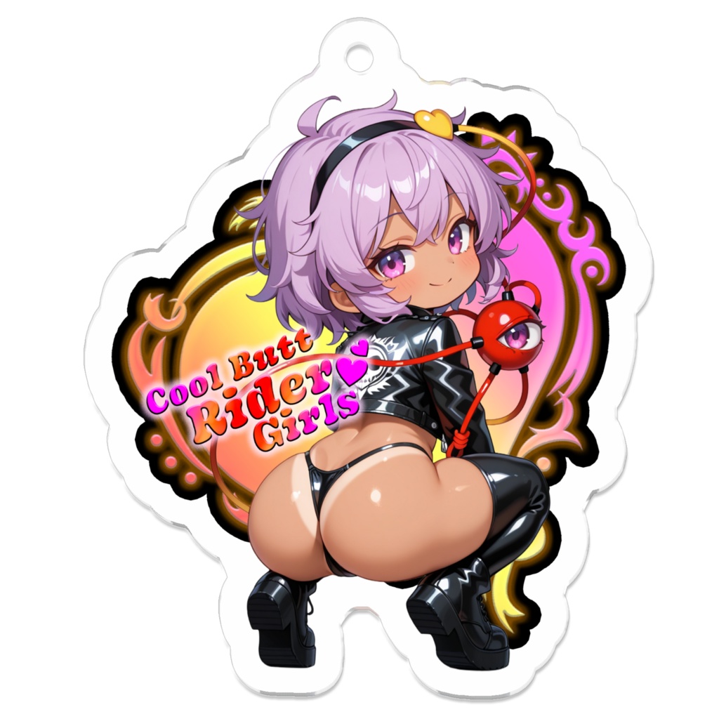 東方Project 古明地さとり Cool Butt Rider Girls アクリルキーホルダー(ver2)
