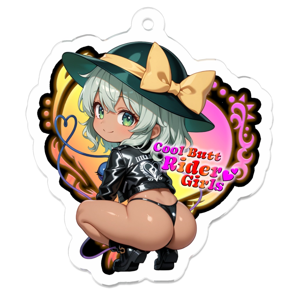 東方Project 古明地こいし Cool Butt Rider Girls アクリルキーホルダー