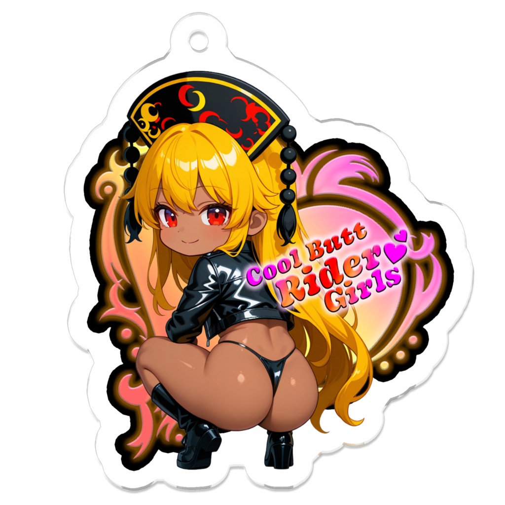 東方Project 純狐 Cool Butt Rider Girls アクリルキーホルダー