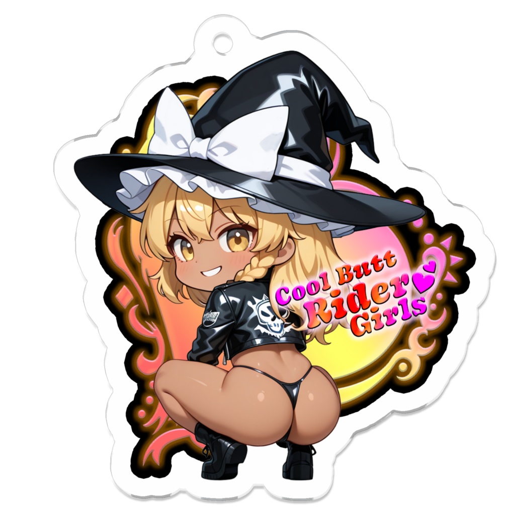 東方Project 霧雨魔理沙 Cool Butt Rider Girls アクリルキーホルダー